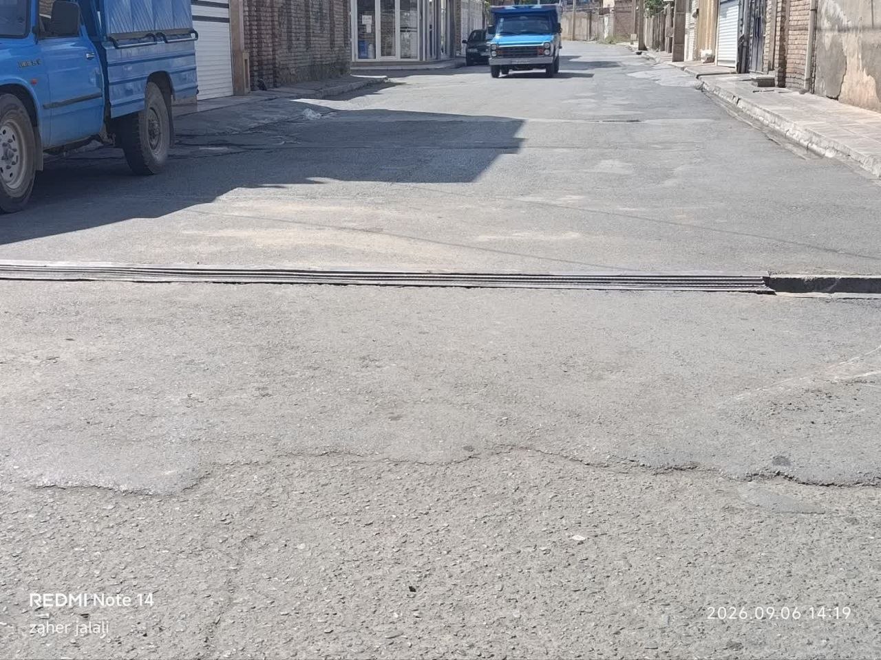 تعمیر و بهسازی پل کوچه روبه‌روی ایران‌خودرو در اشنویه