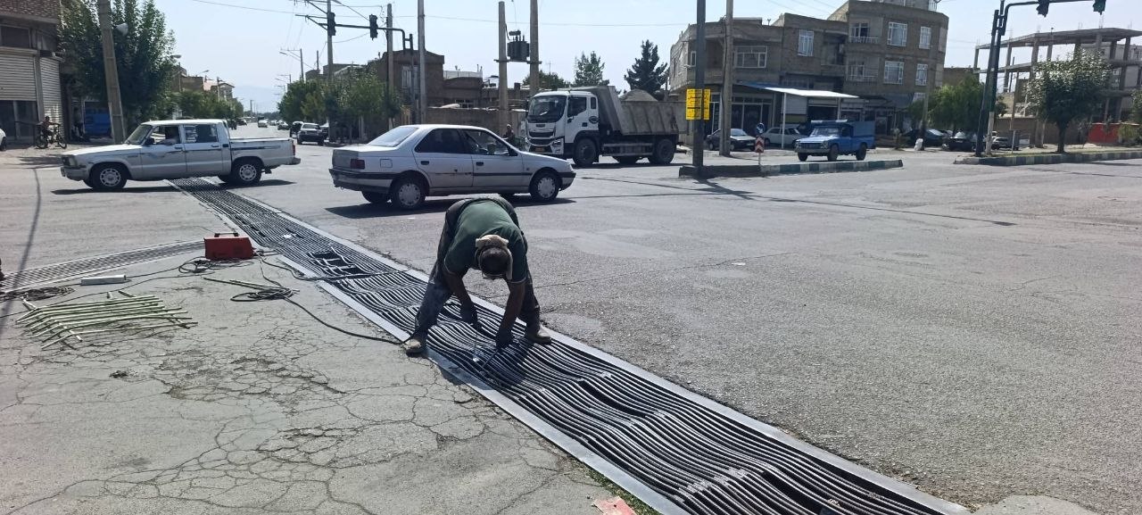 تعمیر پل چهارراه سیدآباد اشنویه برای ارتقای ایمنی و بهبود عبور و مرور