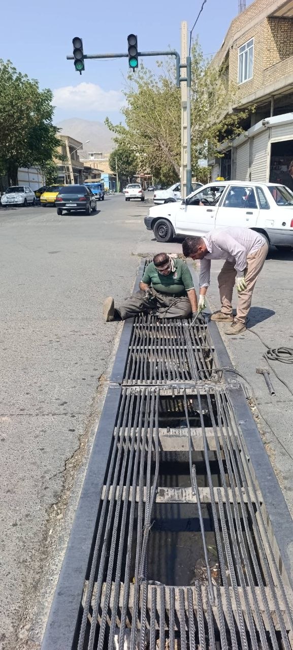 تعمیر پل چهارراه سیدآباد اشنویه برای ارتقای ایمنی و بهبود عبور و مرور
