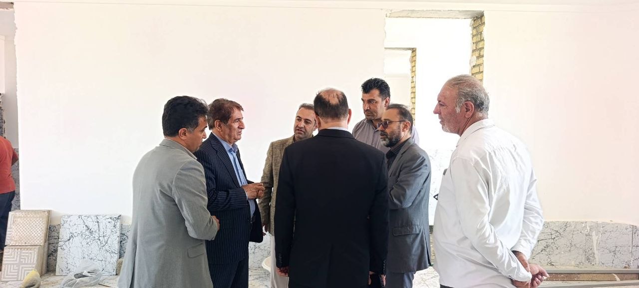 بازدید مقامات از پیشرفت پروژه پایانه صادراتی و میدان میوه و تره‌بار اشنویه