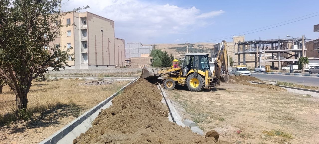 آماده‌سازی زیرساخت‌های پارک جانبازان اشنویه برای تحول شهری